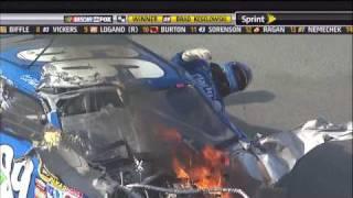2009 NASCAR Talladega Finish aka Carl Edwards Wild Ride Live HD