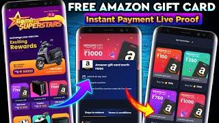 Free Rs.100 Amazon Gift Card  Amazon Gift Card Earning App 2023  Free Amazon Gift Voucher Earning