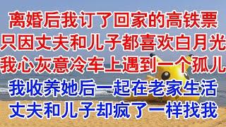 办完离婚手续的那天，我订了回老家的高铁票。手机、身份证、余额不多的银行卡，就是我这些年来的全部。#小说 #故事 #爱情故事 #情感 #情感故事 #亲情故事 #为人处世 #婚姻