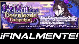 CAMPAÑA 19 MILLONES DE DESCARGAS  FATEGRAND ORDER NA