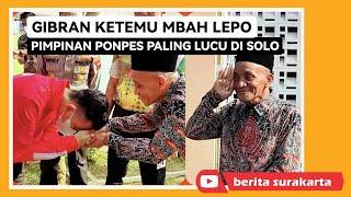 Saat Gibran Tak Sengaja Lihat Mbah Lepo  Spontan Langsung Nyamperin