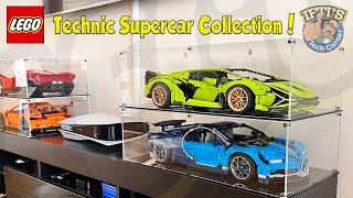 Lego Technic 18 Scale Supercar Collection with Display Cases  REVIEW