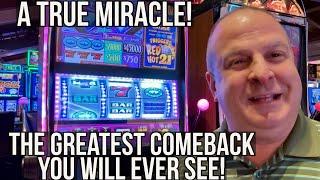 The Greatest Comeback & My Highest Multiplier Last Spin Miracle Ever