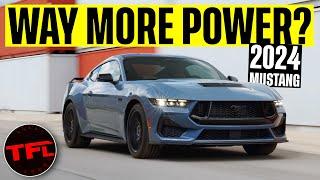 Breaking News Ford Drops 2024 Mustang Horsepower Numbers Did They Do Enough?