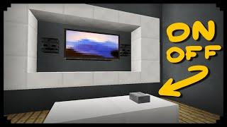  Minecraft How to make a Working TV