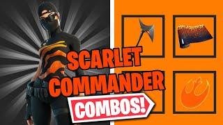 SCARLET COMMANDER TIGER  FORTNITE SKIN REVIEW