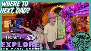  Exploring Magic Doors at Disney Encanto x CAMP  Visit Casa Madrigal