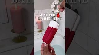 ASMR Satisfying bath routine #shorts #asmr #bathroutine #selfcare #cleangirl #bathessentials #fyp