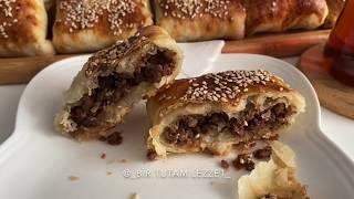 ️İÇLİ KÖFTE LEZZETİNDE ÇITIR KIYMALI BÖREK  tatlı ve yemek tarifleri