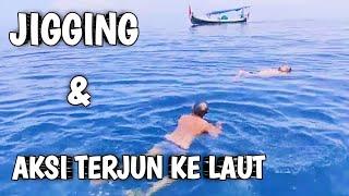 Mancing Jigging & Aksi Nyemplung Ke Laut Bagi Angler Yang Boncos‼️ Mancing Mania Madura‼️