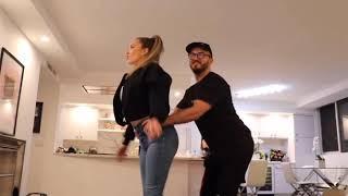 Stassebaby twerking on Zane from vlogsquad