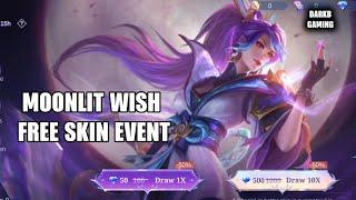 Moonlit Wish Free Skin Event  Mobile Legends