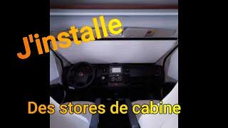 Installation stores cabine dometic sur le camping car