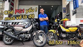 Chi tiết nâng cấp và test ride PG1 Sirius Fi 58.5zz BRT - 155