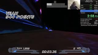 WR Nitronic Rush - Challenge Levels Speedrun in 549.72