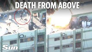 Dramatic moment Hamas commander involved in October 7 attack wiped out in Israeli strike