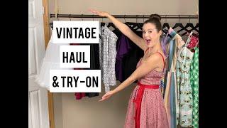 Vintage Reproduction Haul & Try On  Mix & Match Separates
