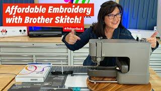 Brother Skitch PP1 Embroidery Machine Review and First Project