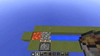 Minecraft - 11x13 Auto Cobblestone Generator