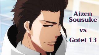 Aizen vs Gotei 13 Full Fight English Dub 1080p  Bleach 1 Season