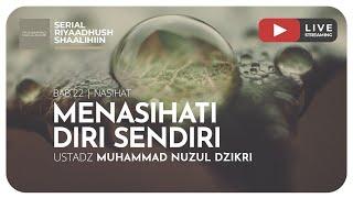 492. MENASIHATI DIRI SENDIRI  Riyaadhush Shaalihiin