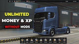 How to Increase Money and Xp in Euro Truck Simulator 2  Without mods  For All ETS 2 Version