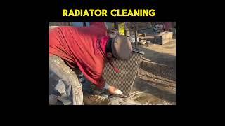 How To Clean Car Radiator #shorts