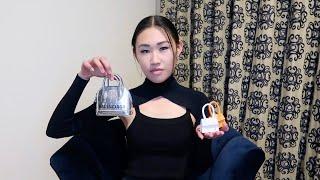 MY MINI HANDBAG COLLECTION UPDATED HERMES CHANEL LOUIS VUITTON BALENCIAGA PRADA  JAIME XIE