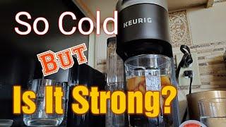 How Keurigs K-Supreme Over Ice Button Works Is The Iced Coffee Good?