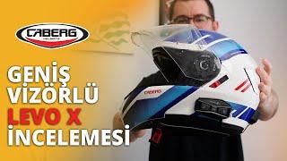 Geniş Vizör ile Sürüş Konforu  Caberg Levo X İncelemesi