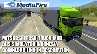 Bussid _ mitsubishi fuso truck mod for bus simulator Indonesia