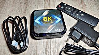 DQ08 8K Ultra HD Android TV Box Review