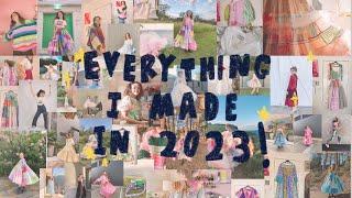 everything I made in 2023 sewing full time