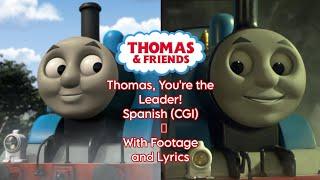 Thomas Youre the leader Spanish CGI Original Footage With Lyrics