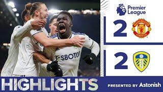 HIGHLIGHTS  MANCHESTER UNITED 2-2 LEEDS UNITED  PREMIER LEAGUE