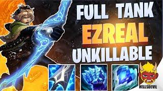 WILD RIFT  FULL TANK EZREAL = UNKILLABLE  Challenger Ezreal Gameplay  Guide & Build