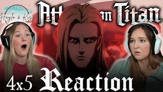 Declaration Of War  ATTACK ON TITAN  Reaction 4x5