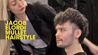 Mullet hairstyle like Jacob Elordi ‍️ haircut inspiration 