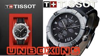 Tissot T101.617.16.051.00 PR100 QUARTZ watch leather strap UNBOXING