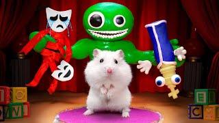 Hamster escapes the amazing digital circus maze for Pets in real life  in Hamster stories