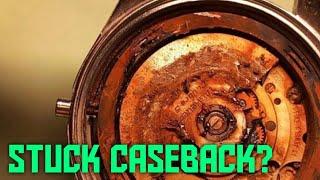 Stuck or seized watch caseback? This £1 trick will sort it out