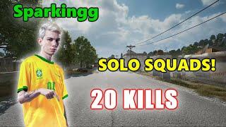 STK Sparkingg - 20 KILLS - SOLO SQUADS - PUBG