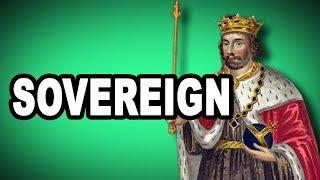  Learn English Words SOVEREIGN - Meaning Vocabulary with Pictures and Examples