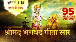 श्रीमद भगवद गीता सार  संपूर्ण गीता  Bhagawad Geeta- All Chapters With Narration Shailendra Bharti