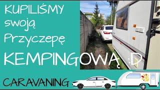 003 Kupiliśmy Przyczepę Kempingową • Angielska Przyczepa LUNAR Caravan #Hcamp
