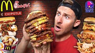 Eating The 10 UNHEALTHIEST Secret Menu Fast Food Items