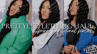 PRETTYLITTLETHING JACKETS TRY ON HAUL l CUTE  Winter→Spring Jackets you NEED