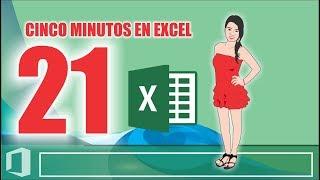 CINCO MINUTOS EN EXCEL 21 LA FUNCION BUSCAR