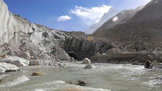 India at 75 Melting glaciers heatwaves and climate crisis  AFP