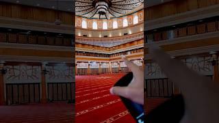 Intip instalasi speaker Islamic Center NTB Slim Line Array TOA & V8 Part 2
